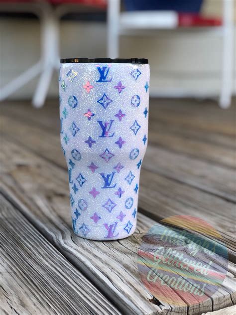 louis vuitton stickers for cups